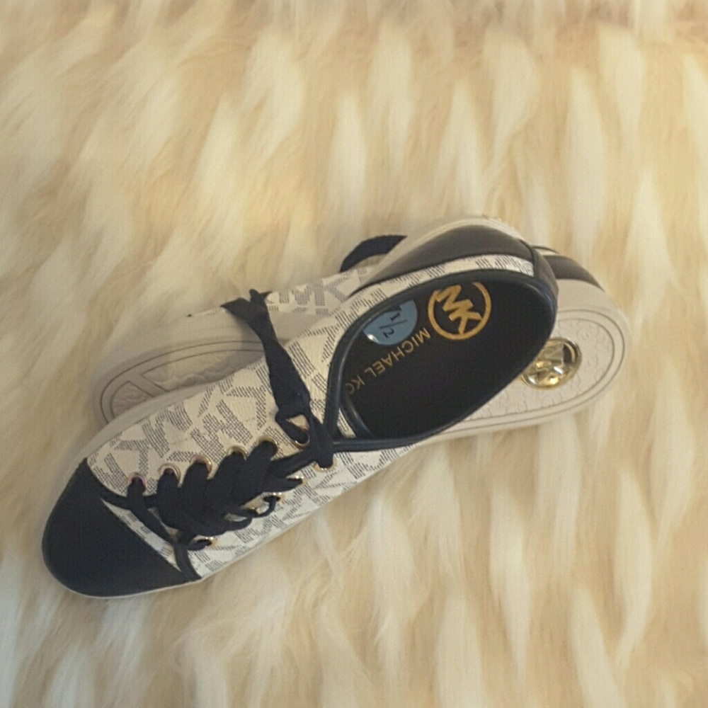 Michael  Kors city lade up sneakers blue/white - Picture 4 of 8